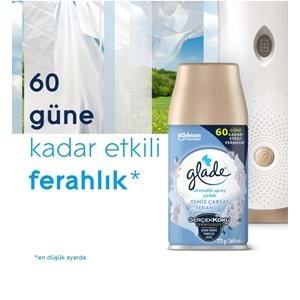 Glade Oda Kokusu Otomatik Sprey Yedek 269ML (2 Li Set) Temiz Çarşaf Ferahlığı