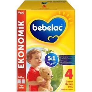 Bebelac 800GR No:4 Devam Sütü (1+ Yaş)