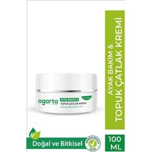 Agarta Ayak ve Topuk Çatlak Bakım Kremi 100ML