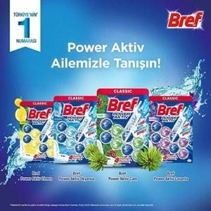 Bref Power Aktiv Klozet Bloğu (İç Adet 1 Li Pk) Okyanus Kokulu