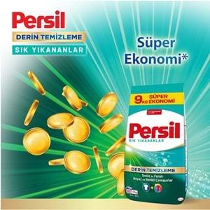Persil Matik Toz Çamaşır Deterjanı 9KG Sık Yıkananlar Beyaz ve Renkliler İçin (60 Yıkama)