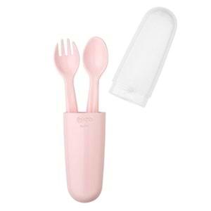Wee Çatal Kaşık Seti (Kod:134) - Pembe