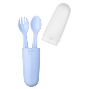 Wee Çatal Kaşık Seti (Kod:134) - Mavi