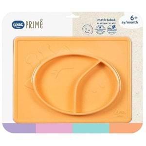 Wee Baby Prime Matlı Tabak (Kod:925) - Turuncu