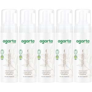 Agarta Doğal Yüz Temizleme Köpüğü 225ML (5 Li Set)
