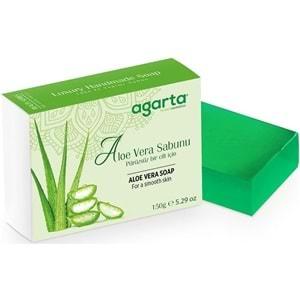 Agarta El Yapımı Doğal Sabun 150GR Aloe Vera (3 Lü Set)