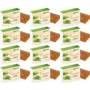Agarta El Yapımı Doğal Sabun 150GR Çay Ağacı (12 Li Set)