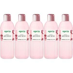 Agarta Doğal Gül Suyu 400ML (5 Li Set)