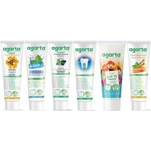 Agarta Doğal Diş Macunu 100ML Karma (6 Lı Set) Avantaj Paket
