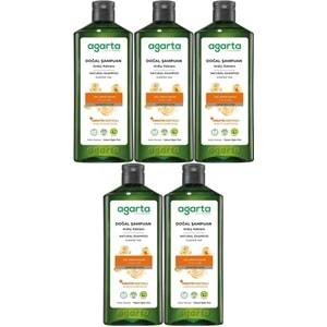 Agarta Doğal Şampuan 400 ML Ardıç Katranı ve Keratin (5 Li Set)