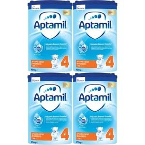 Nutrıcıa Aptamil 800GR Devam Sütü No:4 (1 Yaş ve Üzeri) (4 Lü Set)