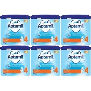 Nutrıcıa Aptamil 350GR Devam Sütü No:4 (1+Yaş) (6 Lı Set)