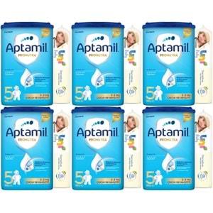 Nutrıcıa Aptamil Pronutra 800GR Devam Sütü No:5 (2-3 Yaş) + Islak Mendil Hediye (6 Lı Set)