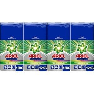 Ariel Matik Toz Çamaşır Deterjanı 48KG Parlak Renkler (4PK*12KG) (320 Yıkama)