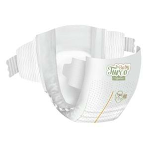 Baby Turco Bebek Bezi Doğadan Beden:2 (3-6Kg) Mini 210 Adet Jumbo Mega Pk