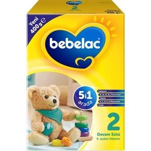 Bebelac 400GR No:2 Devam Sütü (6-9 Ay) (2 Li Set)