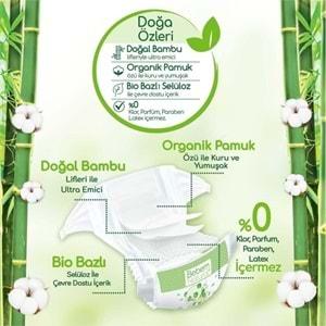 Bebem Bebek Bezi Natural Jumbo Ekstra Pk Beden:2 (3-6Kg) Mini 336 Adet