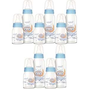 Bebsi Cam Biberon Seti Mavi (250ML+125ML) (5 Li Set)