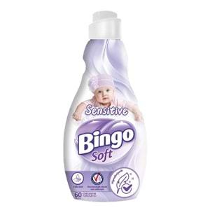 Bingo Soft Çamaşır Yumuşatıcı Konsantre 1440ML Sensitive (Hipoalerjenik) (6 Lı Set)