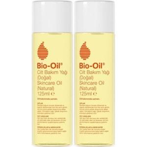 Bio-Oil %100 Natural Çatlak & Leke Karşıtı Nemlendirici Doğal Cilt Bakım Yağı 125ML (2 Li Set)