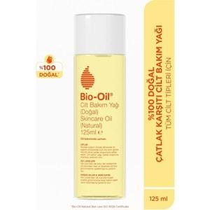 Bio-Oil %100 Natural Çatlak & Leke Karşıtı Nemlendirici Doğal Cilt Bakım Yağı 125ML (4 Lü Set)