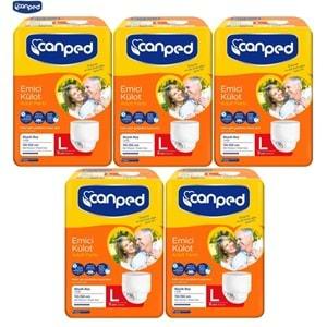 Canped Emici Külot Hasta Bezi Büyük-Large 40 Adet (5Pk*8)