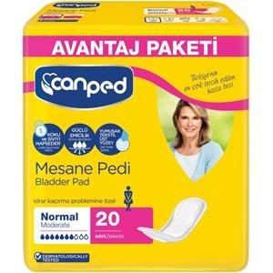 Canped Mesane Pedi Avantaj Pk Klasik M-Orta Boy Normal 40 Adet