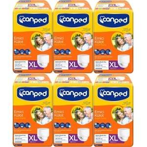 Canped Emici Külot Hasta Bezi XL-Extra Large Büyük Adet 42 (6PK*7)