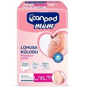 Canped Mom Lohusa Külodu - Külot Bez L - Large - Büyük / XL - Extra Large - 40 Adet (4PK*10)