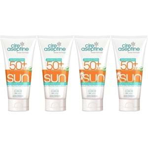 Cire Aseptine Sun Güneş Kremi 50+ SPF 150 ML + Güneş Kremi Çocuk 50+ SPF 150 ML Karma (4 Lü Set)