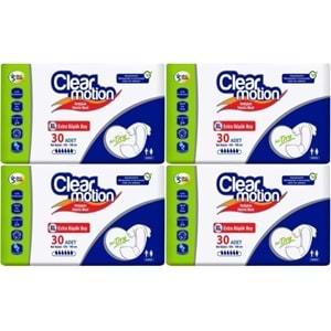 Clearmotion Yetişkin Hasta Bezi Bel Bantlı XL - Ekstra Büyük - Extra Large 120 Adet (4PK*30)