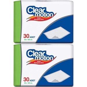 Clearmotion Hasta Yatak Koruyucu 90*180CM 60 Adet (2PK*30)