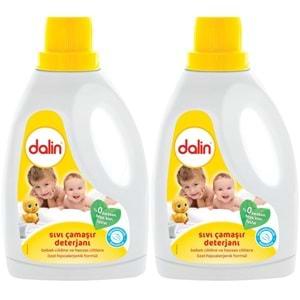 Dalin Çamaşır Deterjanı 1.5LT Klasik (Hassas ve Hipoalerjenik Formül) (2 Li Set)