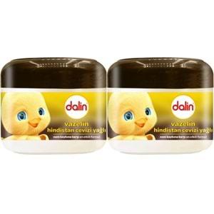 Dalin Vazelin 100ML Hindistan Cevizi Yağlı (2 Li Set)