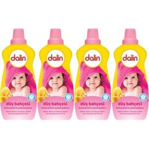 Dalin Çamaşır Yumuşatıcı Konsantre 1200ML Düş Bahçesi (4 Lü Set)