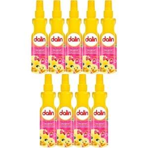 Dalin Kolay Saç Tarama Spreyi 200ML Badem Özlü (9 Lu Set)