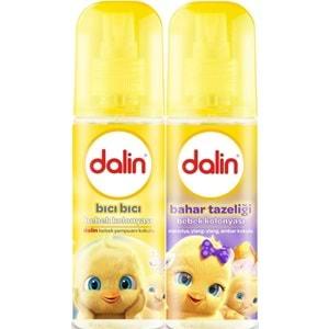 Dalin Bebek Kolonyası 150ML (Bıcı Bıcı Kokusu-Bahar Tazeliği) Karma 2 Li Set