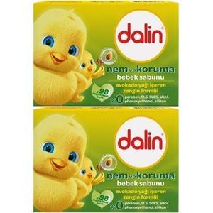 Dalin Bebek Sabunu 100GR Avakadolu (2 Li Set)