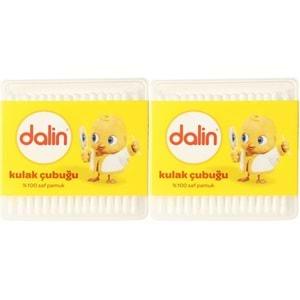 Dalin Kulak Çubuğu 100 Adet (2 Li Set)