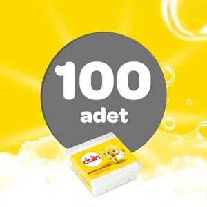 Dalin Kulak Çubuğu 100 Adet (2 Li Set)