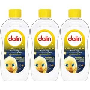 Dalin Bebek Yağı 300ML Rahat ve Mutlu Vanilya Kokulu Nemlendirici (3 Lü Set)