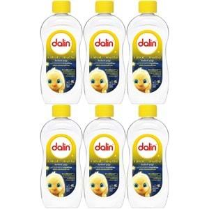 Dalin Bebek Yağı 300ML Rahat ve Mutlu Vanilya Kokulu Nemlendirici (6 Lı Set)