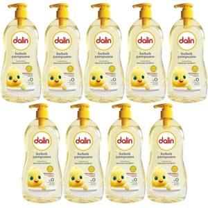 Dalin Bebek Şampuanı 500ML Klasik Pompalı (9 Lu Set)