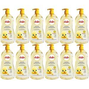 Dalin Bebek Şampuanı 500ML Klasik Pompalı (12 Li Set)