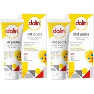 Dalin Likid Pudra 100GR (Pudra ve Losyon bir arada) (2 Li Set)