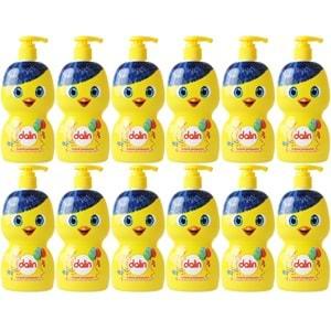 Dalin Bebek Şampuanı 500ML (Eğlen Öğren Serisi) Pompalı (12 Li Set)