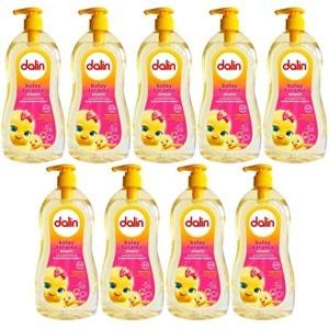 Dalin Bebek Şampuanı 700ML Kolay Tarama Badem Özlü Pompalı (9 Lu Set)