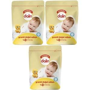 Dalin Granül Sabun Tozu 1000GR Klasik (Doğal Sabun) 3 Lü Set (60 Yıkama)