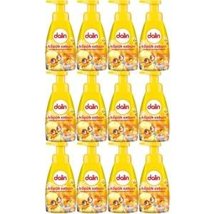 Dalin Köpük Sabun 200ML Mango ve Portakal Kokulu Çoçuklarınız İçin (12 Li Set)