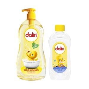 Dalin Bebek Şampuanı Klasik 700ML Pompalı + 100ML Bebek Yağı (Rahat ve Mutlu) (2 Li Set)